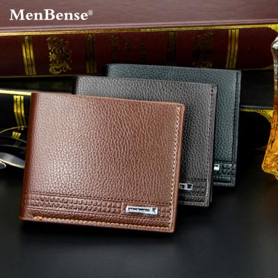 Men Bifold Short Wallet Pu Leather Multi-functional Large Capacity Business Wallet Coin Purse For