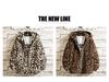 Retro Leopard Print Cotton Jacket with Hood - Hip Hop Style, Loose Fit, Plus Velvet, Thickened for Autumn & Winter