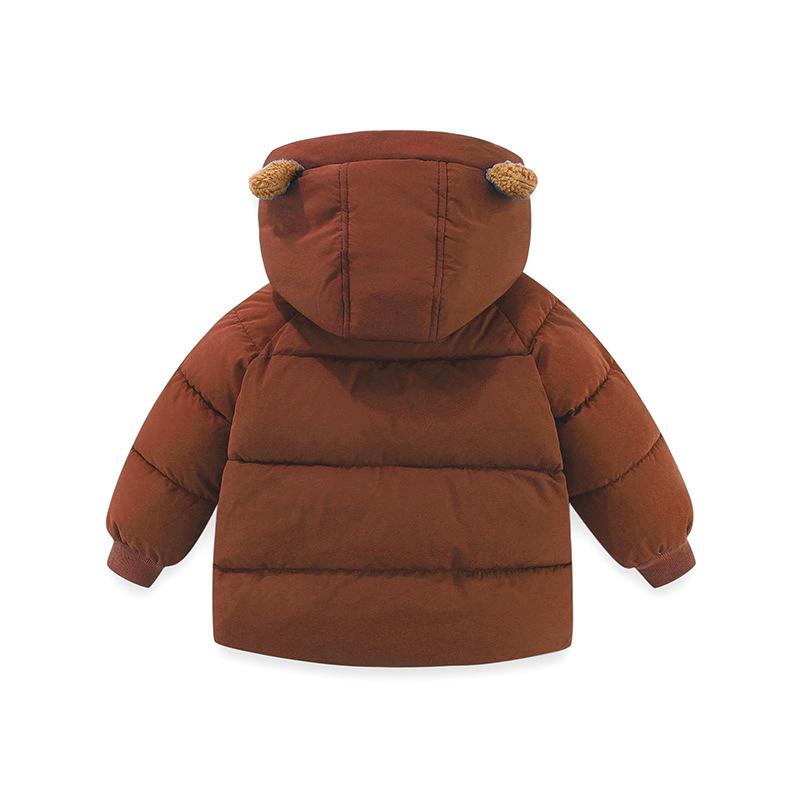 Children's Cotton Coats for Boys and Girls, Baby Cotton Coats, Children's Down Jackets, Plush and Thick Short