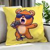 Cute Cute Little Bear Cushion Cover Cushion Cover Set 4Pcs 50X50 45X45 40X40 Pillowcase Decorative Sofa Home Decor