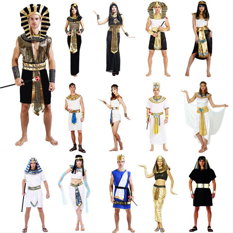 Halloween Costume Adult Cleopatra King Prince Costume Cosplay Robe
