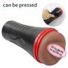 Adult Supplies Push-Type Manual Flashlight Airplane Bottle Men's JJ Masturbation Device