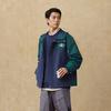 Li Ning Lotus Leaf Trench Coat Unisex Mirror Blue/Dark Ship Blue/Ecru AFDU927-1