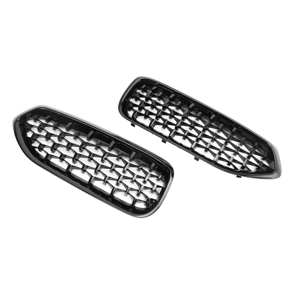 Diamond Style Gloss Black Front Kidney Grill Grille Fit BMW G29 Z4 2019-2024