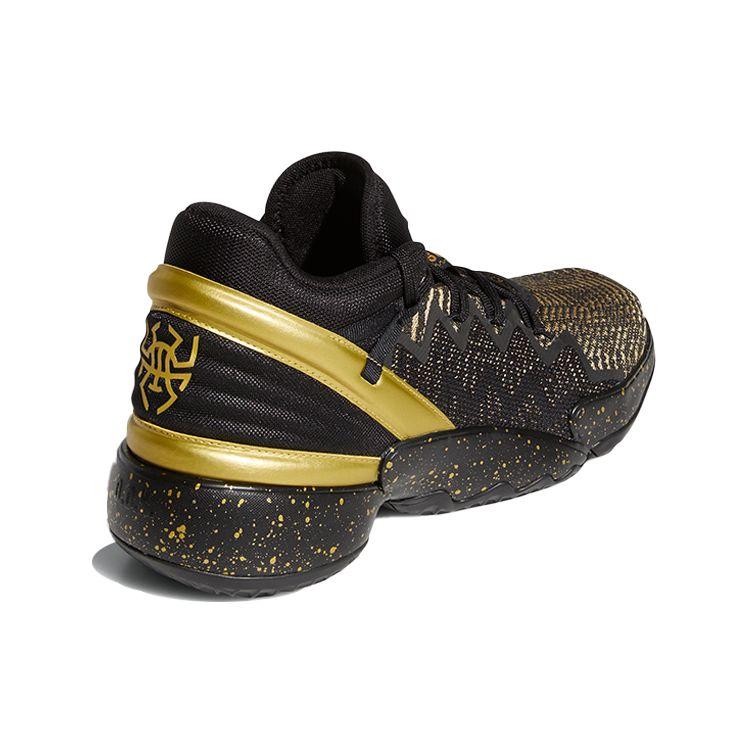 Adidas D.O.N. Issue #2 GCA Championship Men Sneakers Black Core-Black Gold-Metallic FZ3881