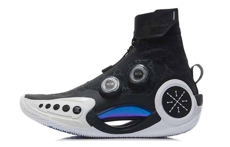 Li Ning WOW 9 Infinity Abrasion Resistant Slip Resistant Abrasion Resistant Slip Resistant High top ABER002-1 37