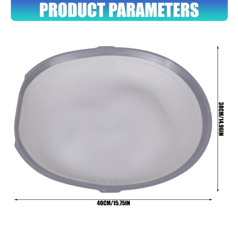 Accessori per Lettiera Automatica per Gatti Tappetino in Silicone Sostitutivo Grigio Ricambio Tappetino Senza Cuciture per Gabinetto Intelligente per Gatti