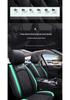 4-Season 3D Full Surround Leather Car Seat Cushion Cover for Sedan