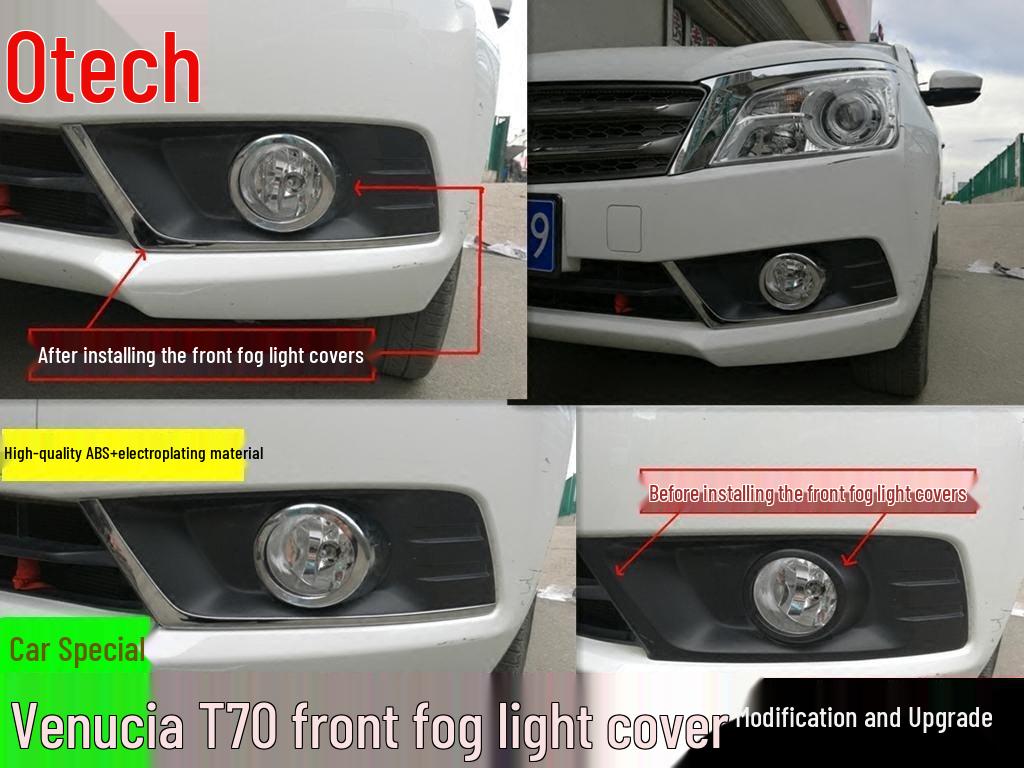 Venucia T70 Fog Light Frame Cover & Decoration Sequins