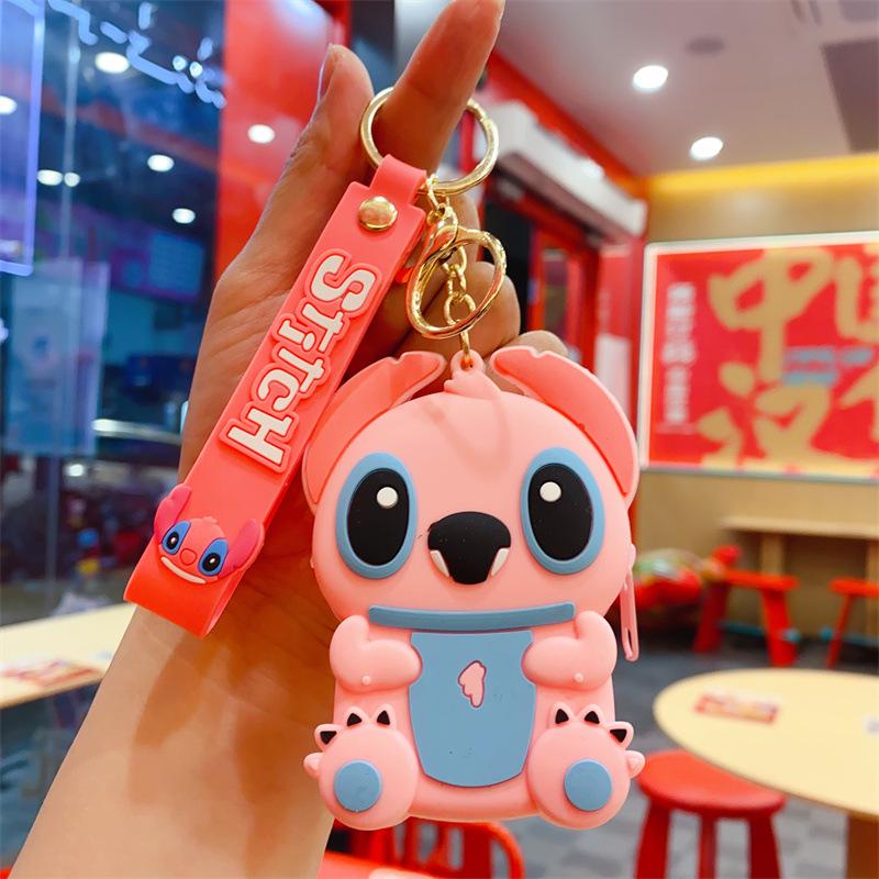 Cartoon Animal Silicone Keychain Bag - Kids' Coin Purse & Toy Pendant
