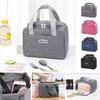 Tragbare Lunchtasche Damen/Herren Thermisch isolierte Brotdose Tragetasche Kühltasche Wasserdichte Bento-Tasche Büro Essen Lunchbox Outdoor Reise Picknicktasche