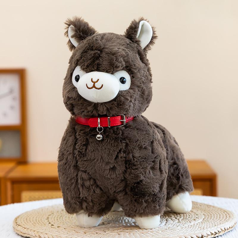 Cute Cartoon Alpaca Plush Toy For Kids Birthday Gift Small Stuffed Animal Collectors Edition