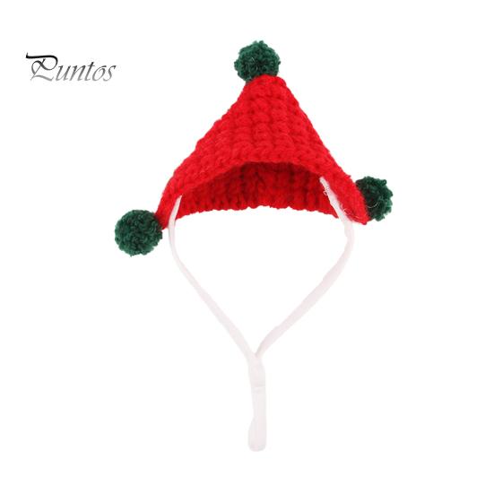 

Шапка для хомяка Мини-шапка для маленьких животных с регулируемым ремешком, связанная вручную, милая маленькая крысиная шапка для змей, ящериц, хомяков, бородатых драконов красный