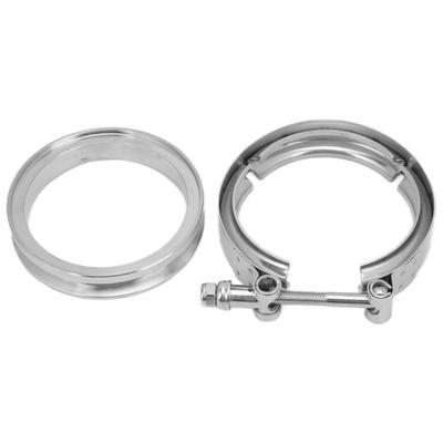 4-Zoll-Fallrohr-Klemmflansch-V-Band-Kit als Ersatz für Turbo S200 S200?SXE S300 S300?SXE S200SX S300