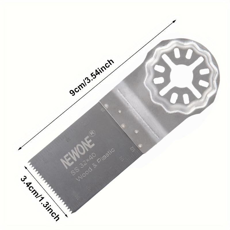 NEWONE oscillating tool saw blades S10, 10pcs blade for wood, plastic, soft metal cutting