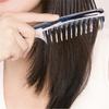 Shobido Shobido Flat Hair Detangle Comb SPV71456 Static Electricity Removal Brush Chrome Plated Hair Brush