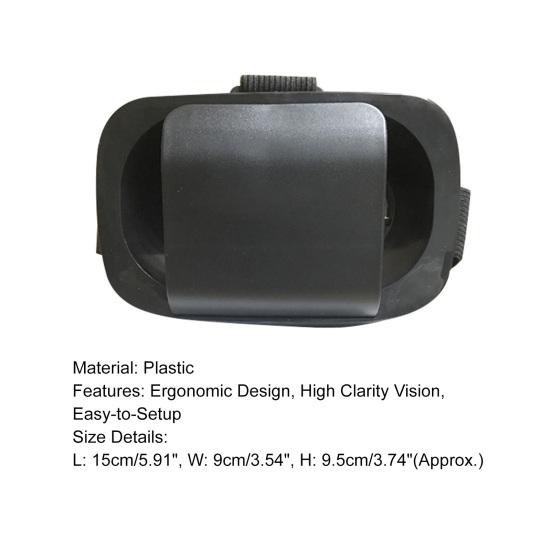 VR Glasses Ergonomic Design Long Standby Time High Clarity Vision Easy-to-Setup Wide Compatibility Improved Visual Experience VR Accessories 3D
