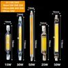 LED R7s COB Glass Tube 78mm 189mm 118mm J78 J118 High Power COB Light Bulb AC110V 120V 130V 220V  240V Home Replace Halogen Lamp