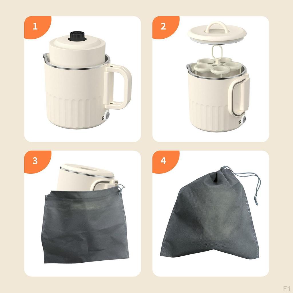 Foldable Electric Kettle Lightweight Portable for Hotel Business Trip Picnic