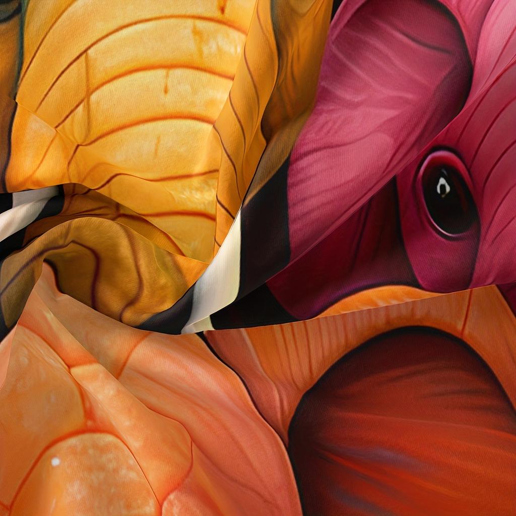 Color Elephant 3D Bedding Home Textiles Three-piece Set Bedding Duvet Cover