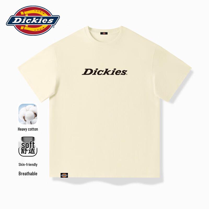 Dickies Unisex Letter Print Short Sleeve T-Shirt