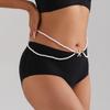 European and American sexy jewelry chain body chain imitation pearl double layer beach leisure starfish pendant beaded bikini waist chain