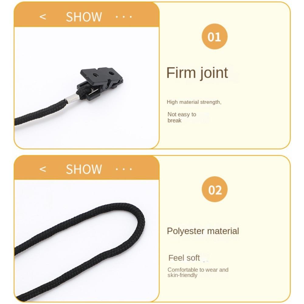 Hat Cord Strap Hat Strap Clips Windy Clip Eyewear Retainer Hat Leash Hat Retainer