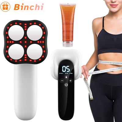 Electric RF Fat Remover Body Massager With Slimming Gel for Waist Arm Leg Butt Cordless Fat Burner Body Belly Sculpting Machine
