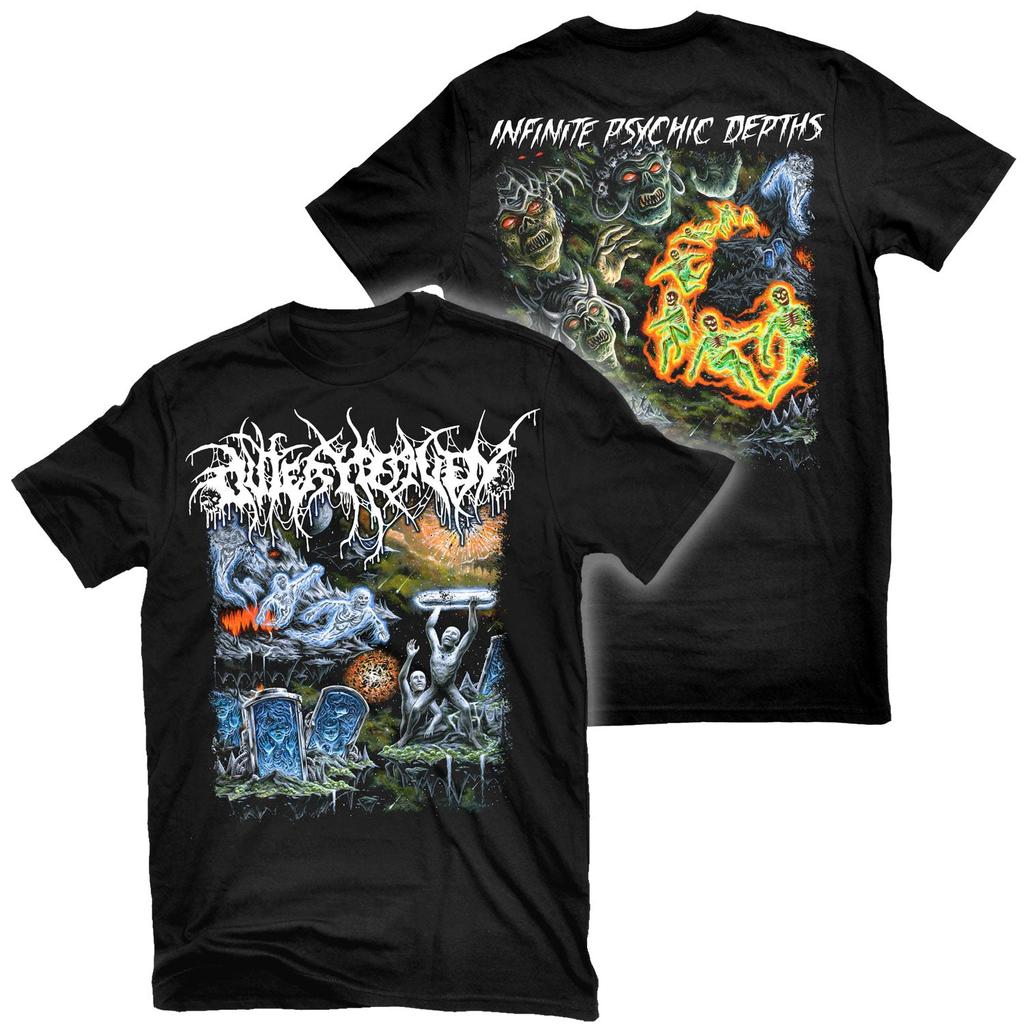 Outer Heaven Live Rock Band Graphic Tee Cotton Round Neck Casual Unisex Tshirt Summer Top