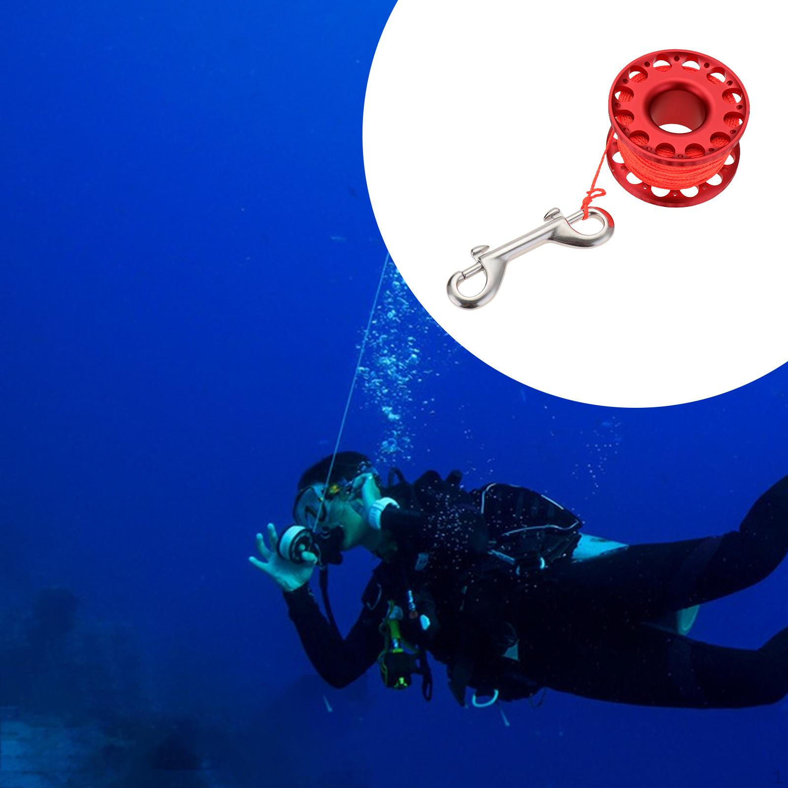 

Катушка Finger Reel с зажимом Wreck Scuba Diving Tech Spool Red Reel