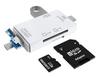 USB 3.0 Card Reader Type-C for Android, Computer, OTG 2.0, SD/TF/USB, Six-in-One Multifunctional