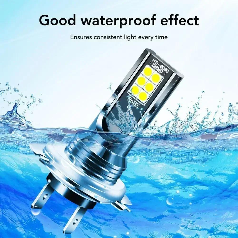 Universal Car LED Fog Lamp Kit – 16000LM, 4300K/6000K/8000K (H4/H7/H11/HB3/HB4), 2X High Power 12V Bulbs