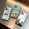 New H-Heartstopper M-Movie Soft Silicone Black Cover,Phone Case For iPhone 17,16,15,14,13,12,11 Plus,Pro Max,XS
