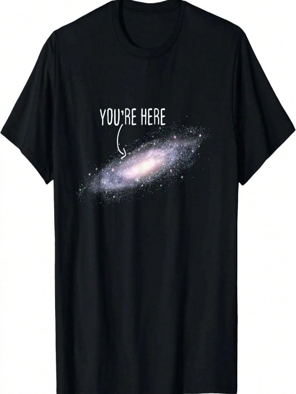 You Are Here Milky Way Science Planet Astronomer T-Shirt S разноцветный