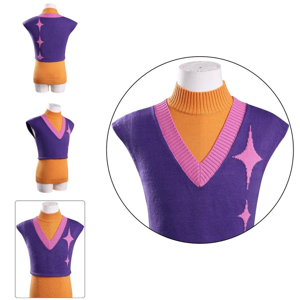 Kpop Demon Hunters Cosplay Costume With Polyester Fabric For Anime Game Role Play