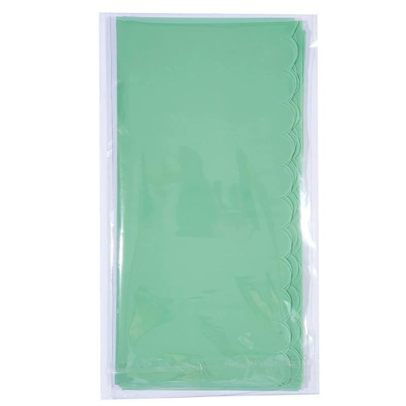 Simple Checkered Lace Tablecloth Kitchen Dining Table Waterproof Oil Proof Table Cloth Party Decoration Kitchen Linens