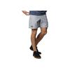 Solid Color Lace-Up Logo Casual Shorts Men Shorts Gray 1384809-011