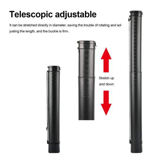 Archery Back Arrow Quiver Telescopic Archery Arrows Tube Hip Quiver Adjustable Nylon Belt Arrow Holder for Bow Hunting Target Practicing