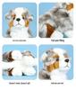 Australian Shepherd Plush Toy - Soft Pet Puppy Comfort Doll