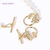 7 Types 18K Gold Plated Brass OT Clasps Bracelet/Necklace Connect Clasps For Jewelry Making Supplies DIY Crafts Accessories