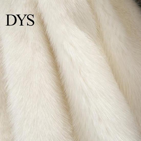 Jacket Overcoat Mid-length Hooded Design Faux Fur Women Outwear Coat for Winter Clothing