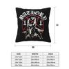 Bathory Logo 2 Pcs Square Pillowcase Pillow Cover Cushion Decor Comfort Throw Pillow For Home Car