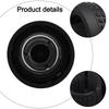 6C0919603 Knob Car Radio Knob Factory Specifications Perfect Match Plastic Material Stable Characteristics Color Black Car Auto