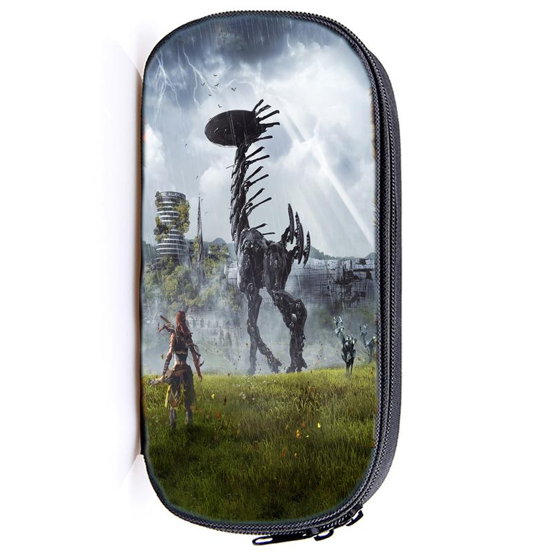 Horizon Forbidden West Pencil Case Estuches School Pencil Box Pencilcase Pencil Bag School Supplies Stationery Make Up Bag