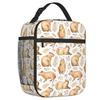 Children'S Cartoon Lunch Bag Large Capacity Lunch Box Bento Bag Thickened Aluminum Foil Portable Thermal Insulation Bag