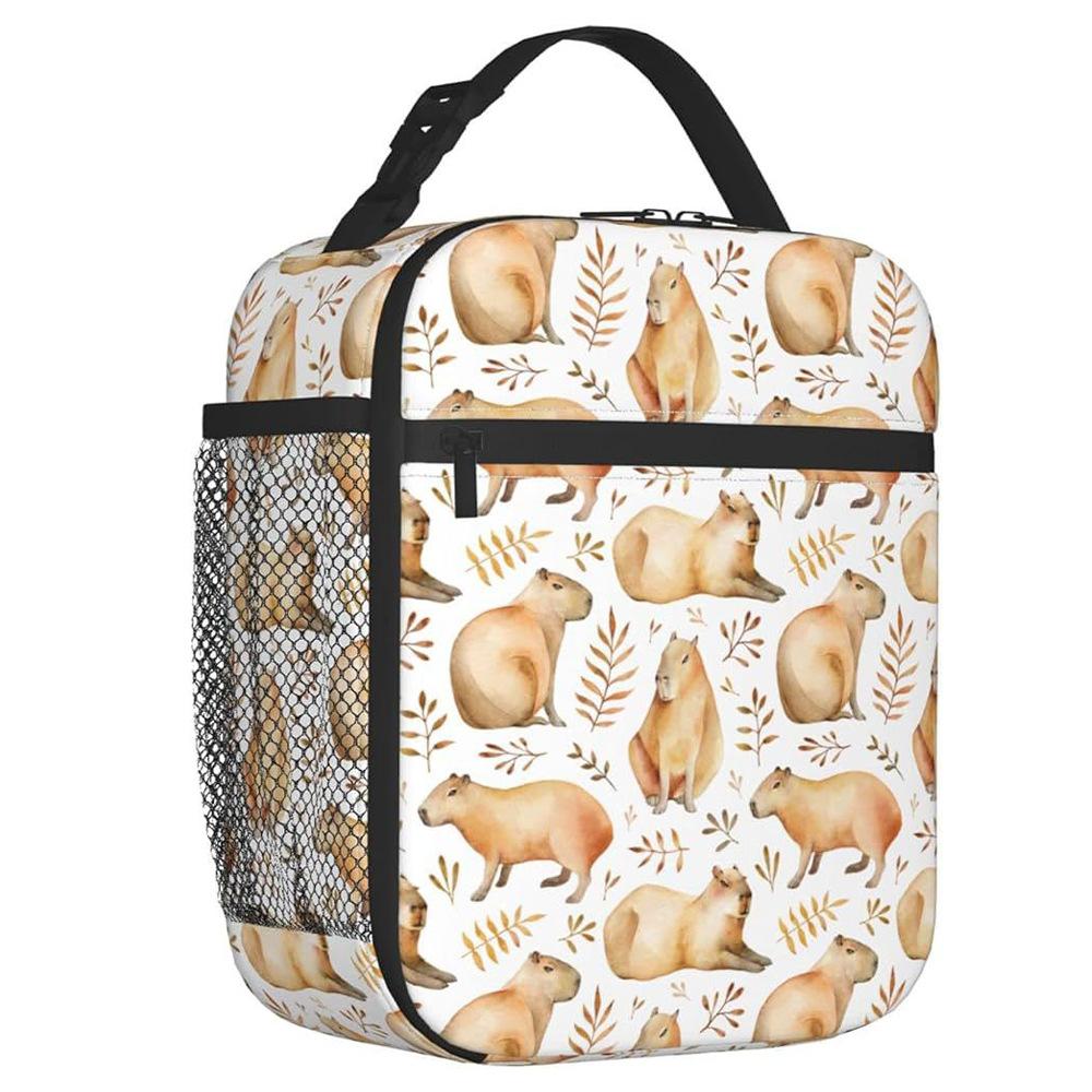 Children'S Cartoon Lunch Bag Large Capacity Lunch Box Bento Bag Thickened Aluminum Foil Portable Thermal Insulation Bag