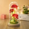 Eternal Flower Glass Lampshade Carnation Gift Box Teachers' Day Qixi Festival Gift, Teacher, Girlfriend Bouquet