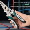 18 in 1 Foldable Wire Stripper,Wire Crimper Electrician Tool,Upgraded Multifunctional Stainless Steel Multi-Function Tool for