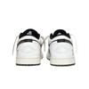 Jordan Air Jordan 1 Black Green Olive, Small Barb 5.0 Leather Abrasion Resistant Breathable Low Top 553558-092(Team811-)