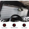 Windshield Flag Sunshade Sun Shade Heat Shield Sun Visor Mat Compatible With Jeep Wrangler Rubicon Sahara TJ JK JKU 2 Door & 4 Door